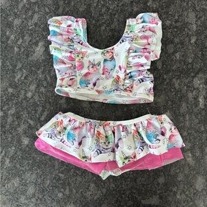 Kitten unicorn bathing suit